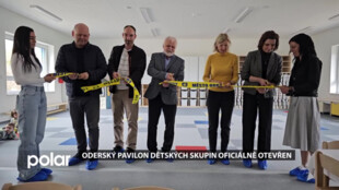 Odry myslí na mladé rodiny, v dubnu slavnostně otevřely Pavilon dětských skupin