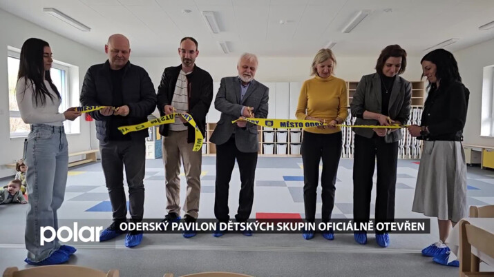 Odry myslí na mladé rodiny, v dubnu slavnostně otevřely Pavilon dětských skupin