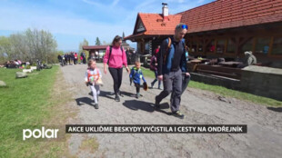 Akce Ukliďme Beskydy vyčistila cesty na Ondřejník