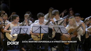 ZUŠ B. Martinů oslavila výročí školy společným koncertem