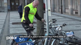 Sdílená kola jsou v Ostravě stále populárnější. Na příští rok město chystá novinku
