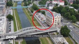 U Sýkorova mostu byl měl vyrůst hotel. Slezská Ostrava pozemek nabídne k prodeji