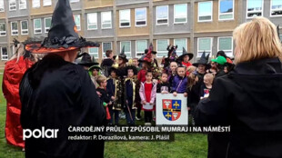 Čarodějný průlet způsobil mumraj i na náměstí