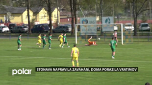 Stonava odčinila debakl z Bohumína, doma porazila Vratimov