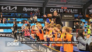 FBC Ostrava uspořádal turnaj pro základní školy, ve florbalu se mezi sebou utkalo 150 žáků z 13 škol