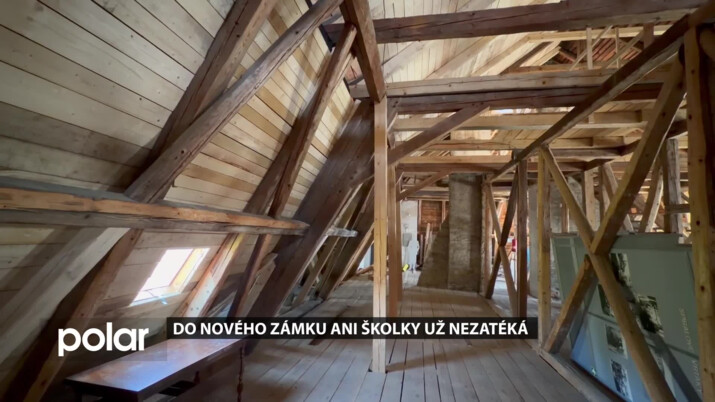 Do Nového zámku ani školky už nezatéká