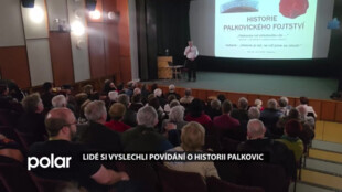 Lidé si se zájmem vyslechli badatelovo povídání o historii Palkovic