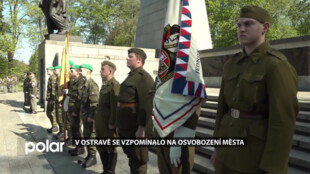 V Ostravě se vzpomínalo na osvobození města. V bojích zahynulo nebo bylo zraněno přes 200 tisíc lidí