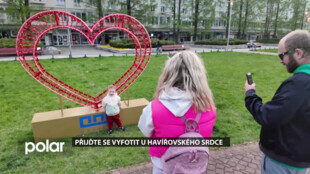Přijďte se vyfotit u havířovského srdce a zároveň si přečíst básně o lásce