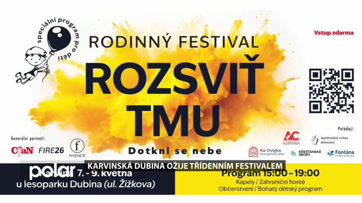 Karvinská Dubina ožije třídenním festivalem pro celé rodiny