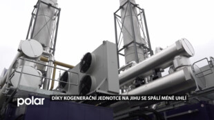 Díky kogenerační jednotce v Ostravě-Jihu se spálí méně uhlí