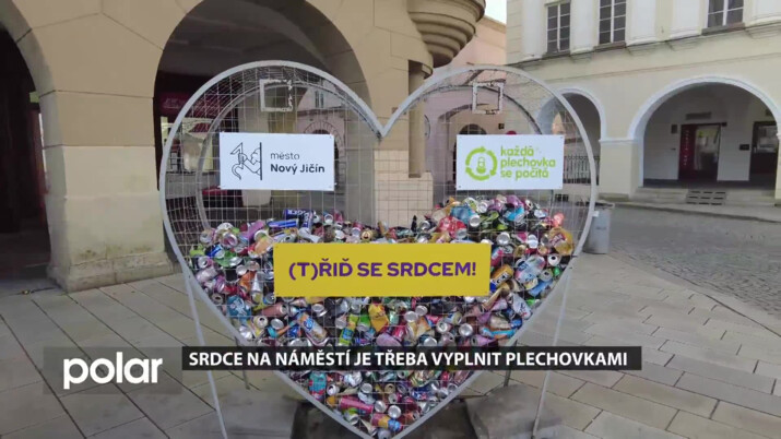 Srdce na náměstí je třeba vyplnit plechovkami