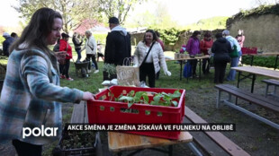 Akce Směna je změna získává ve Fulneku na oblibě, letos ji doplnilo i opékání s hudbou