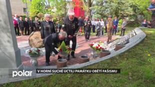 V Horní Suché lidé uctili památku obětí fašismu a dohledali další popravené