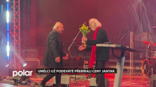 Umělecké Ceny Jantar jsou rozdány, cenu za celoživotní přínos převzal Petr Rotrekl