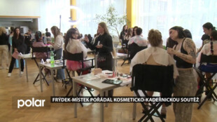SŠ gastronomie, oděvnictví a služeb pořádala soutěž pro kadeřníky a kosmetičky