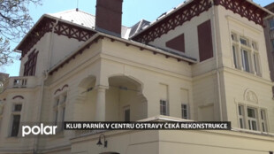 Zázemí klubu Parník v centru Ostravy čeká rekonstrukce