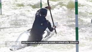 Vodní slalom se vrací do Opavy. Po povodních opravená dráha hostila Český pohár žáků