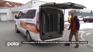 Sbírka přispěla Cestě bez bariér na nové auto