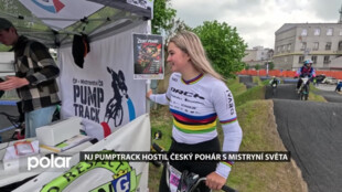 Novojičínský pumptrack hostil Český pohár s mistryní světa
