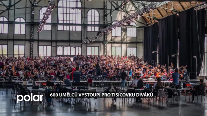 600 umělců vystoupí pro tisícovku diváků. V Trojhalí představí Mahlerovu 