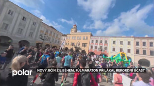Nový Jičín žil během, půlmaraton přilákal rekordní účast
