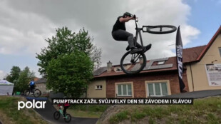 Pumptrack zažil svůj velký den se závodem i slávou