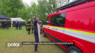 Dobráci z Myslíku dostali nové výjezdové auto
