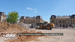 Bývalá Dukelská kasárna v Opavě procházejí kompletní rekonstrukcí. Výsledkem bude moderní a dostupné bydlení