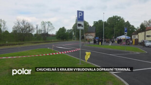 Nový dopravní terminál v Chuchelné otevřeli ukázkou osvobozovacích bojů