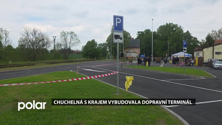 Nový dopravní terminál v Chuchelné otevřeli ukázkou osvobozovacích bojů