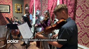 Hudba rozezněla expozice Muzea Těšínska. Historicky poprvé se tady uskutečnily hudební prohlídky