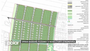 Opava schválila podmínky prodeje pozemků v budoucí čtvrti Stromovka. Vznikne za opavskou nemocnicí