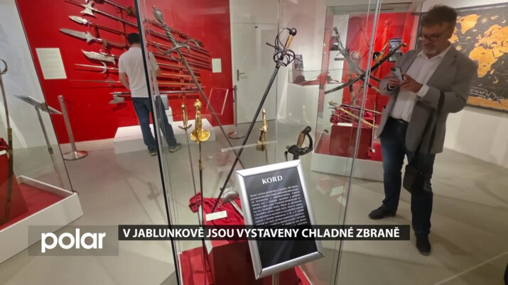 V jablunkovském Muzeu trojmezí jsou vystaveny historické chladné zbraně
