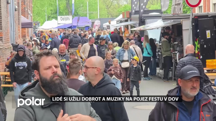 Lidé si užili dobrot a muziky na Pojez festu v Dolních Vítkovicích