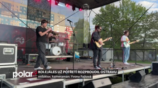 Areál kolejí VŠB-TUO patřil už 3. ročníku festivalu Kolejáles