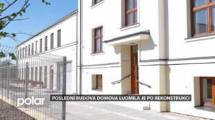 Poslední budova Domova pro seniory Ludmila v Háji ve Slezsku je po rekonstrukci
