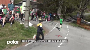 Běh do vrchu v Moravském Berouně proběhl již poosmadvacáté a s rekordním počtem závodníků