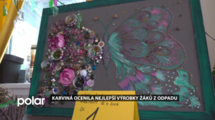 Z odpadu vytvořili umění. Děti v Karviné převzaly ceny za ekologické výrobky