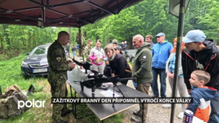 Zážitkový Branný den připomněl výročí konce války