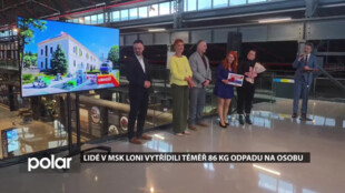 Lidé v MSK loni vytřídili téměř 86 kg odpadu na osobu. Nejlepší města převzala ocenění