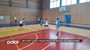 Děti opět zažily velké finále ve školní lize miniházené