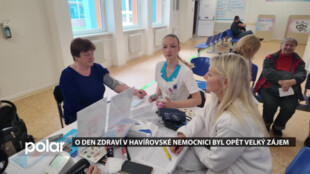 Den zdraví v Havířově nabídl desítky vyšetření, lidé měli velký zájem o prevenci