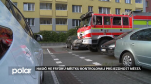 Hasiči z Frýdku-Místku prosí řidiče: parkujte podle pravidel