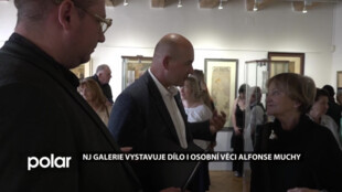 Novojičínská galerie vystavuje dílo i osobní věci Alfonse Muchy