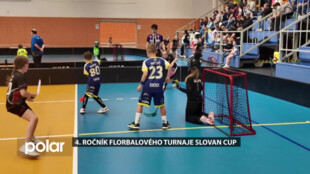 V hale Slavia se uskutečnil 4. roční florbalového turnaje Slovan Cup