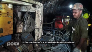Těžba uhlí skončila, bývalí havíři nezapomínají. Sešli se řadu let po uzavření dolu