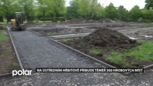 Hřbitov na Slezské se dále rozšiřuje. Investice dosahují každoročně milionů korun