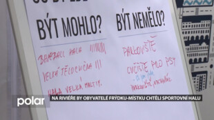 Z návrhů obyvatel Frýdku-Místku pro Riviéru vede sportovní hala