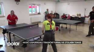 Stonavští hasiči uspořádali tradiční turnaj ve stolním tenise
